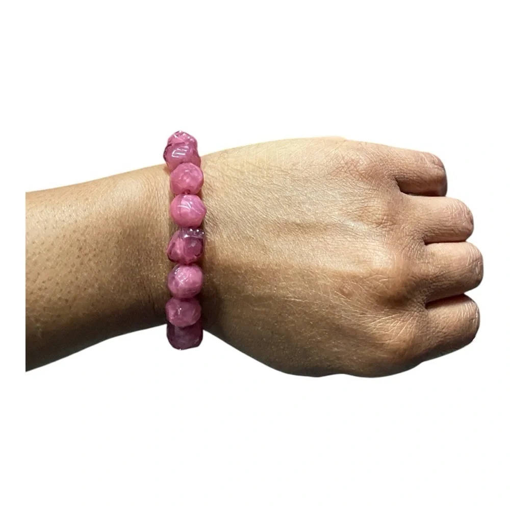 Elegant Multi-Color Stretchy  Beaded Bracelet Set
